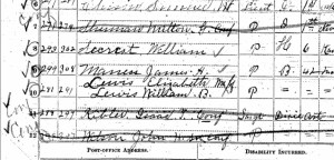 Wilson 1890 familysearch